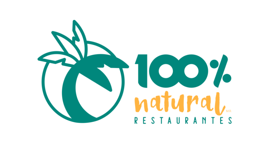 100% natural restaurantes logo